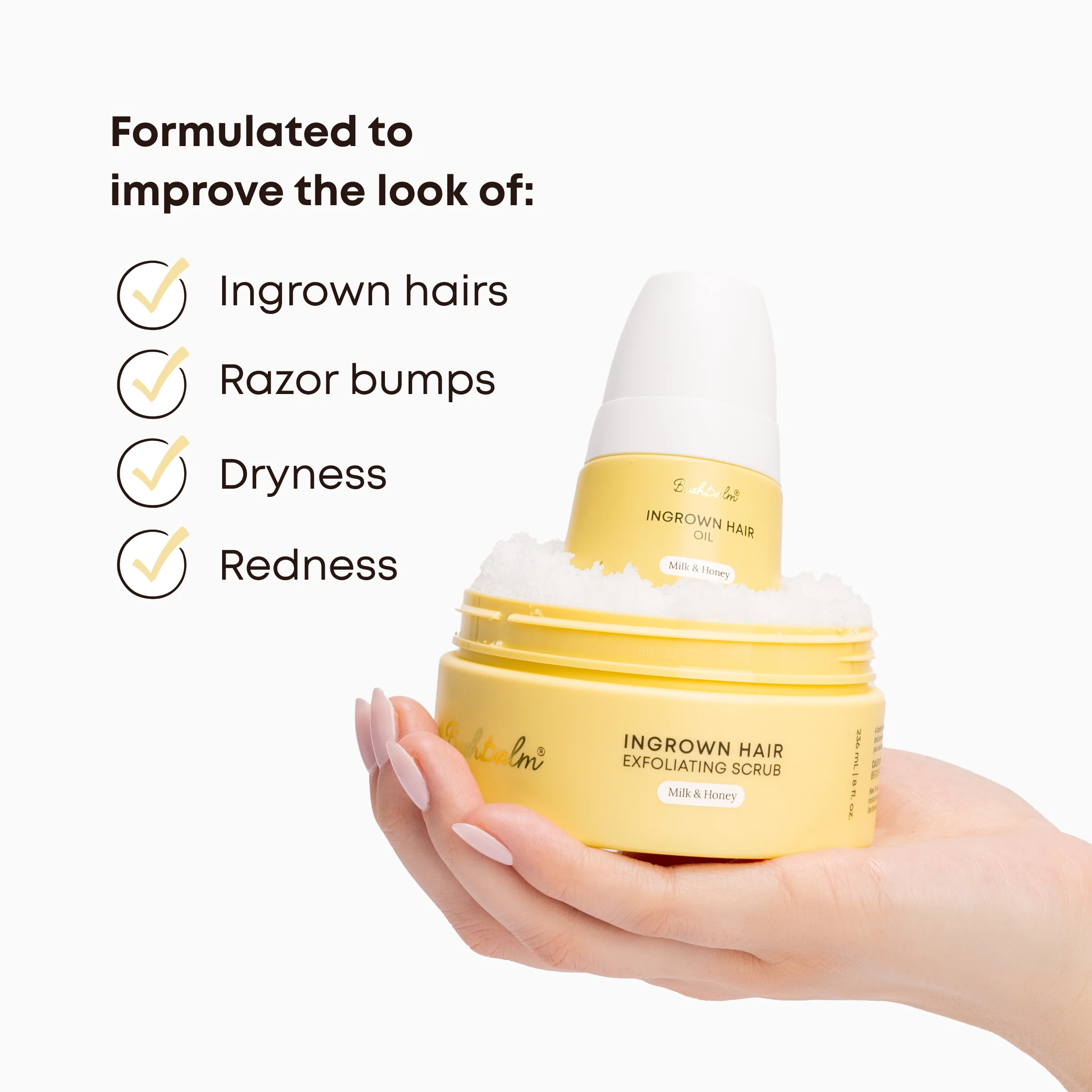 Ingrown Hair Oil & Scrub Bundle - Image 3