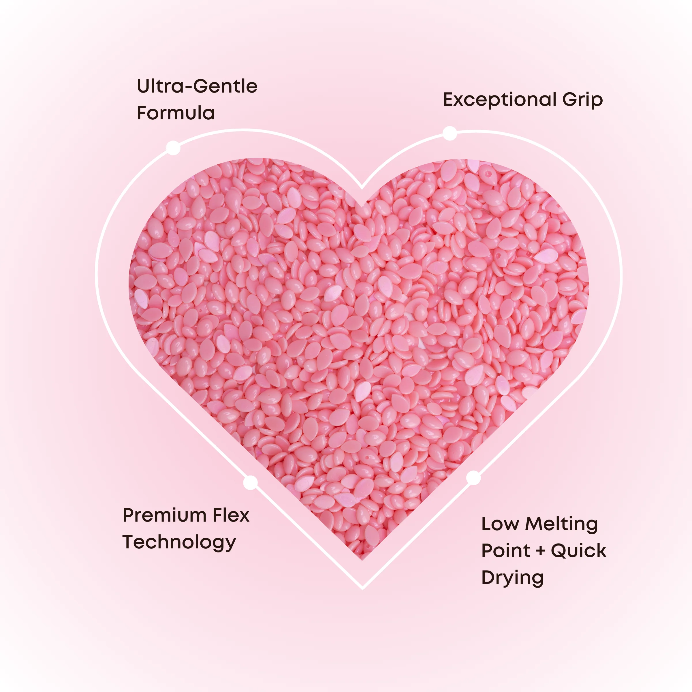 Pink Bushbeads Premium Hard Wax - Image 5