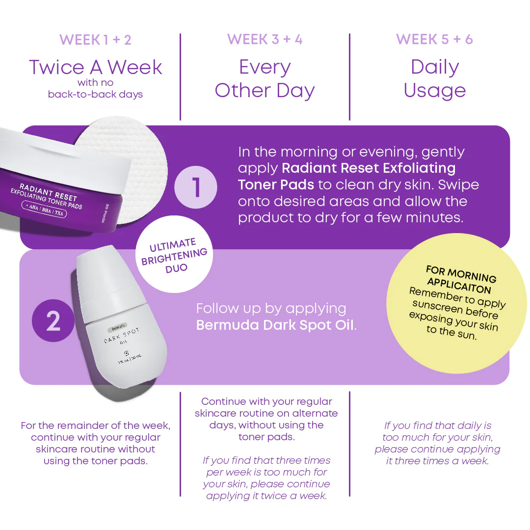 Radiant Reset Exfoliating Toner Pads - Image 8